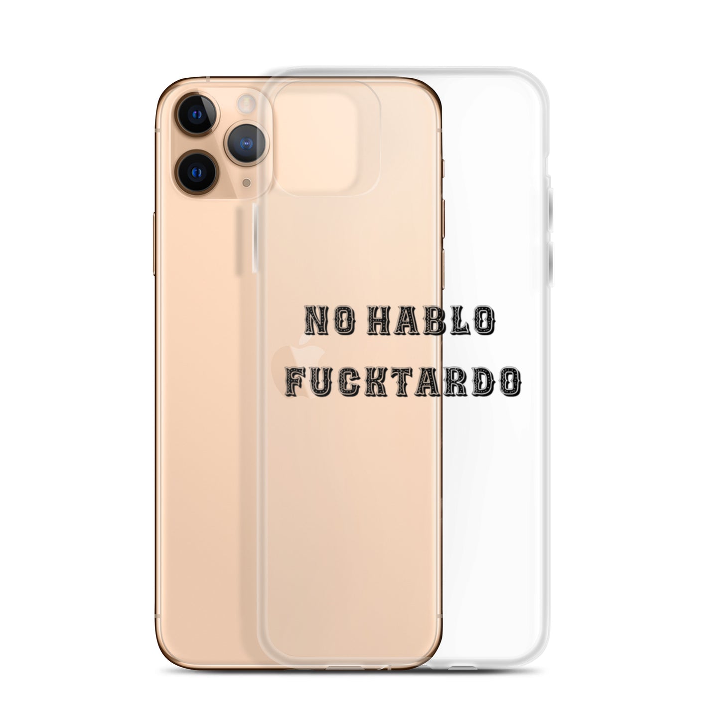 No Hablo Fuktardo Clear Case for iPhone®